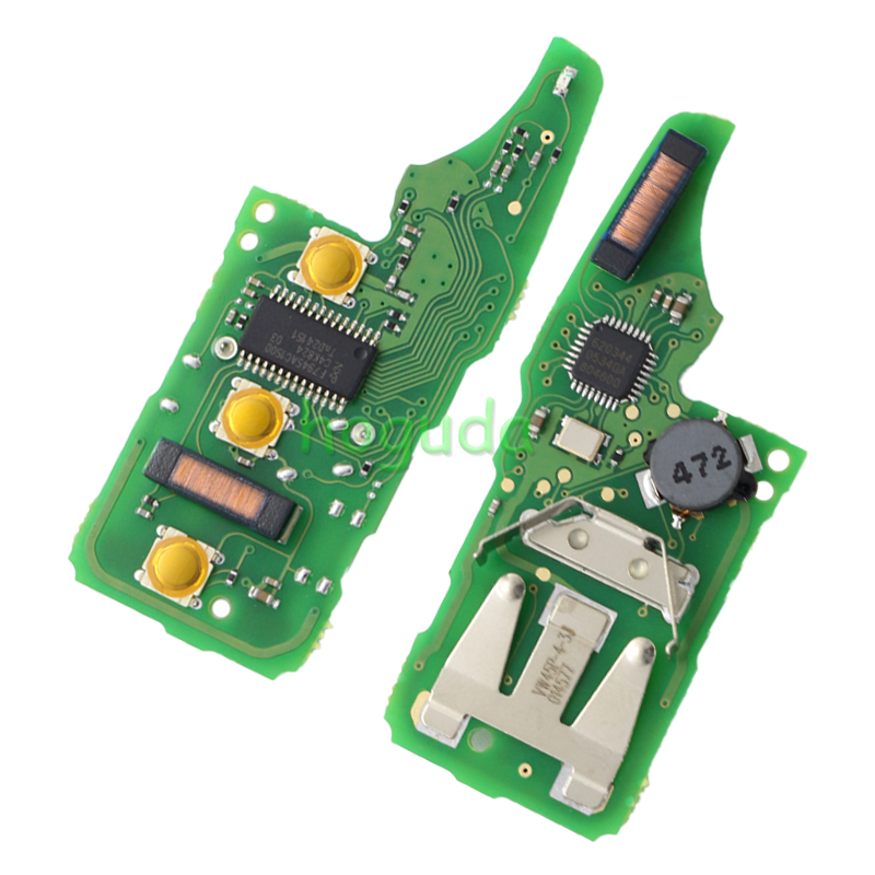 For VW 3 button Keyless-go Remote Key 4.5 AES MQB 433MHZ 5K0959753DF 5K0837202DH 5K0837202BR 5K0837202BN