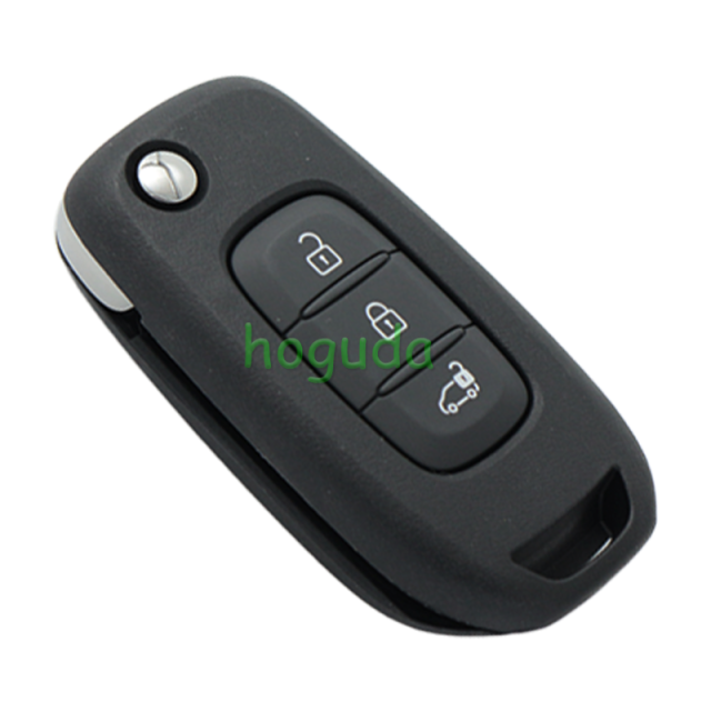 For Original Nissan 3 button remote key with 433mhz PCF7961MTT HITAG AES 4A chip