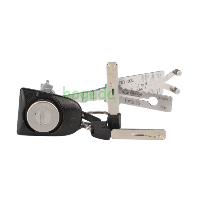 Lishi Tool TOY2025 SS117 2 in 1 lock pick lishi style lock pick  2 in 1 tool