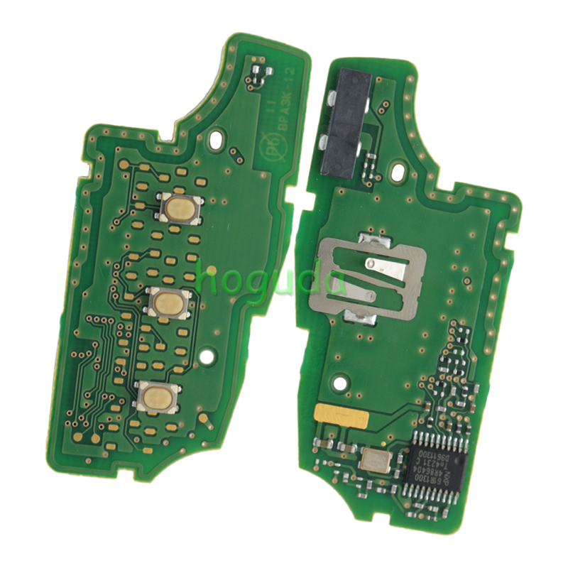 For Original Nissan 3 button remote key with 433mhz PCF7961MTT HITAG AES 4A chip