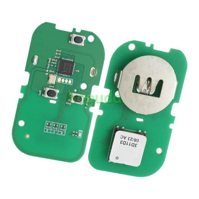 For Chery 3 button smart remote key with 4A Chip 433.92Mhz