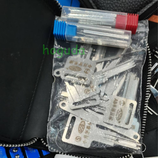Goso12 piece tin foil tool set unlocking tool