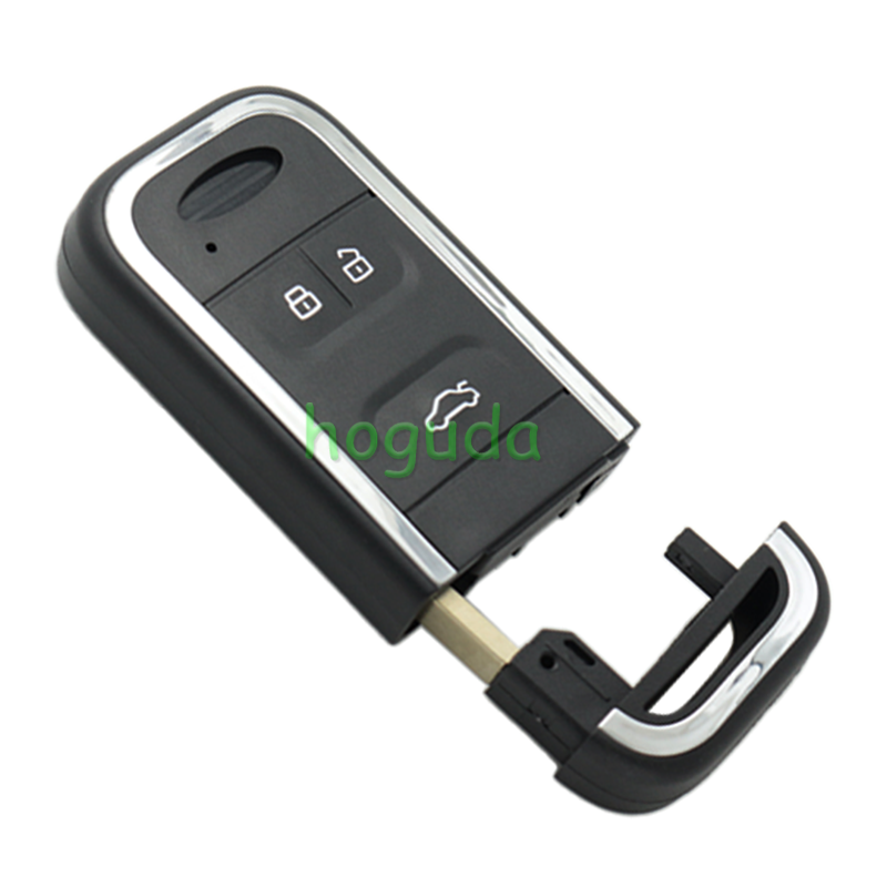 For Chery 3 button smart remote key with 4A Chip 433.92Mhz