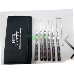 HUK Stainless Steel 6-piece Single Hook Set