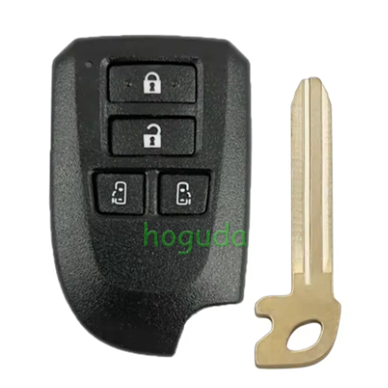 For Toyota Hiace Regiusage 3 button Smart Remote Key with 314MHz 8A Chip P4=39 Model: BF1ER 89904-26020