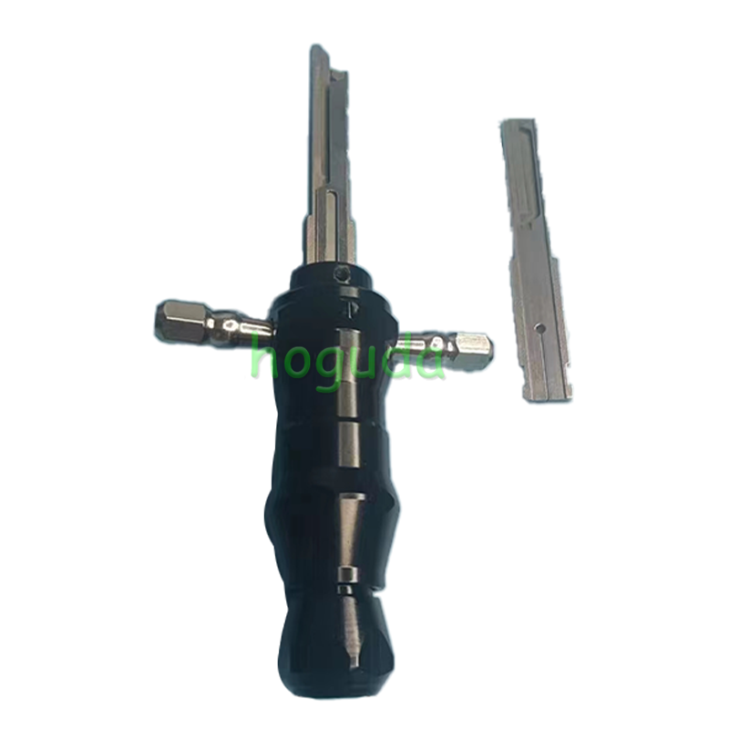 Locksmith Tool  decoder Scope of application: Hengfa, Sakura, Yongfa Weidun Swellens is powerful Ruisi, Chaoyou Dual control lock cylinder Lock head safe, main lock, auxiliary lock, single-sided pillar