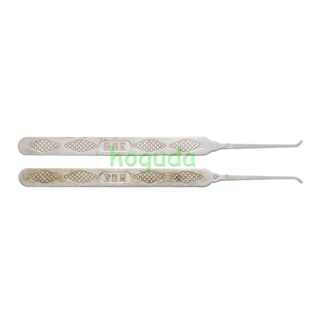 HUK Stainless Steel 6-piece Single Hook Set