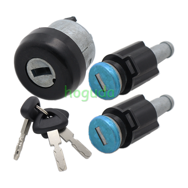For Scania  Switch Cylinder Door Lock Set Witch 3 Keys  581025 1485071 1485072 1744065