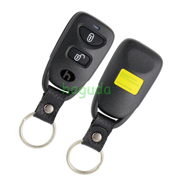 For Hyundai 2 button remote key shell