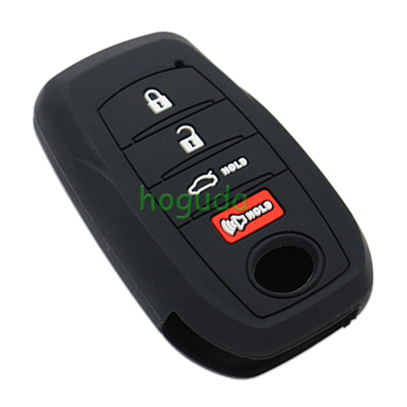 For Toyota 4 button silicon case