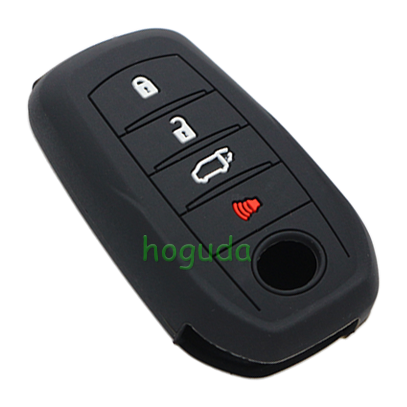 For Toyota 4 button silicon case