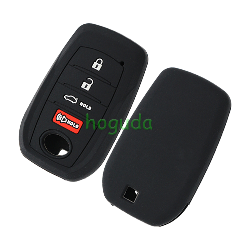 For Toyota 4 button silicon case