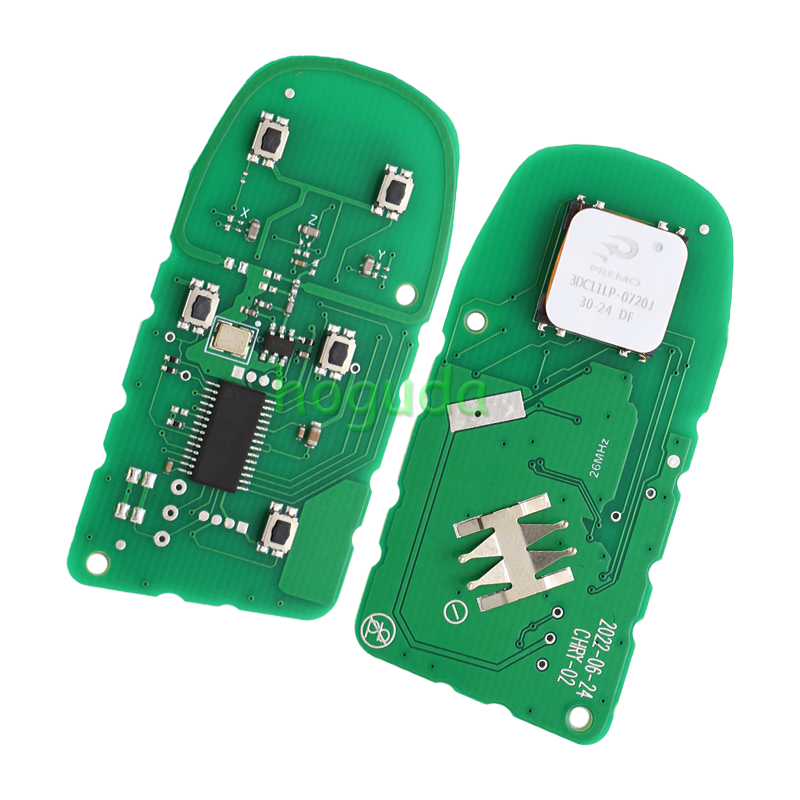 For Chrysler Grand Cherokee 4+1 button remote key with 433MHz ID46 Chip FCCID:M3N40821302