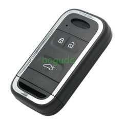 For Chery 3 button smart key with key blade