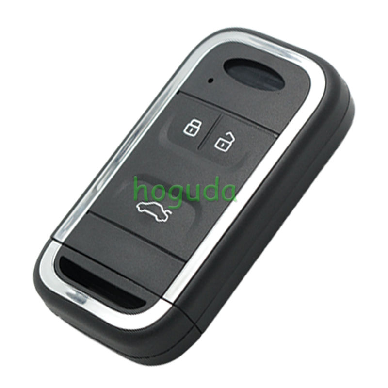 For Chery 3 button smart key with key blade