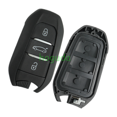 For Peugeot 3 button remote key blank with HU83 blade without logo.Please choose the button.