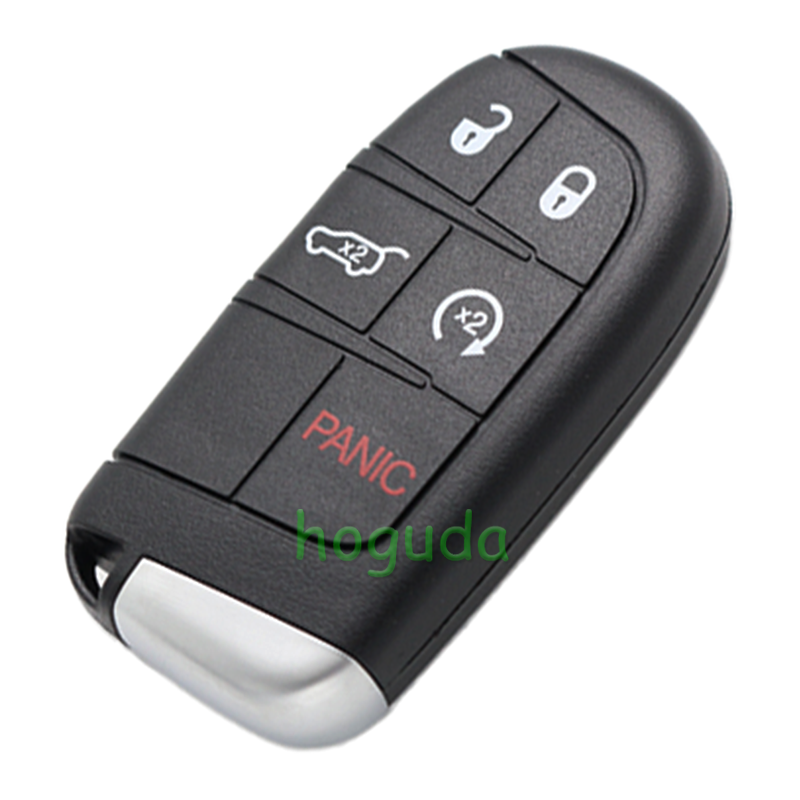 For Chrysler Grand Cherokee 4+1 button remote key with 433MHz ID46 Chip FCCID:M3N40821302