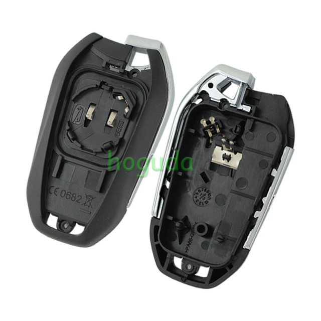 For Peugeot 3 button remote key blank with HU83 blade Please choose the button.