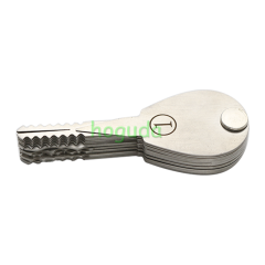 HUK 20 Piece Double Sided Padlock Picks Secure Studying Common And original Locks Professional Locksmith Test learning