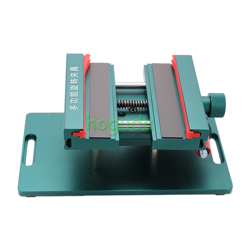 Functional rotating fixed fixture for locksmith