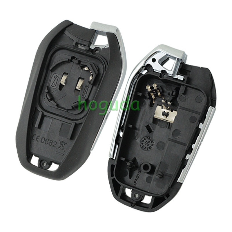 For Peugeot 3 button remote key blank with HU83 blade without logo.Please choose the button.