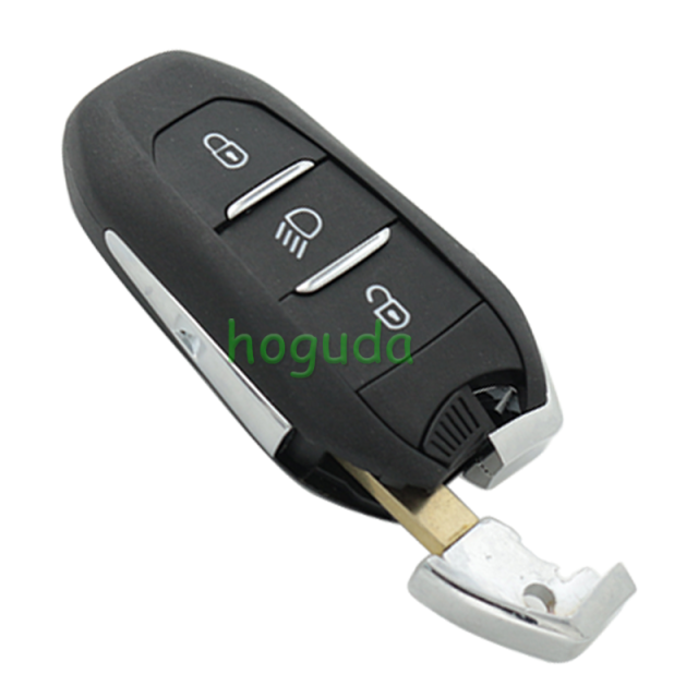 For Peugeot 3 button remote key blank with VA2 blade without logo.Please choose the button.