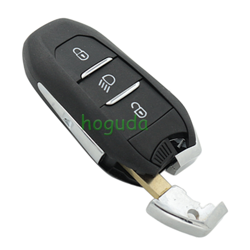 For Peugeot 3 button remote key blank with VA2 blade without logo.Please choose the button.
