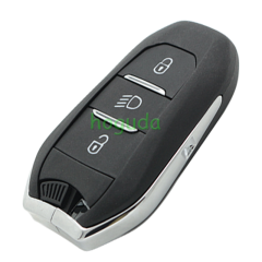 For Peugeot 3 button remote key blank with HU83 blade without logo.Please choose the button.
