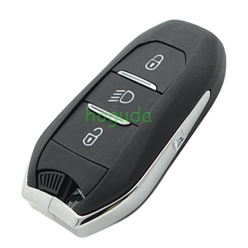 For Peugeot 3 button remote key blank with HU83 blade without logo.Please choose the button.