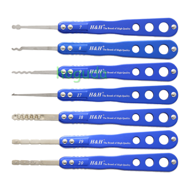 For Champion series （House lock and car lock）stainless pick set  20-in-one