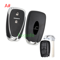 For Chevrolet 2 /2+1/3/3+1/4+1  button remote key blank with logo