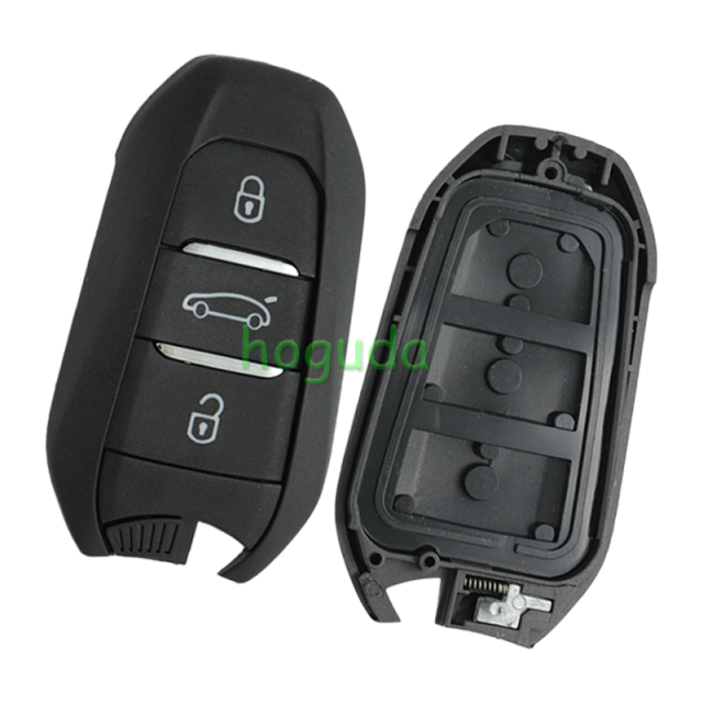 For Peugeot 3 button remote key blank with VA2 blade without logo.Please choose the button.