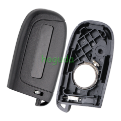 For Chrysler 3 /4 button flip remote key shell with Key Blade