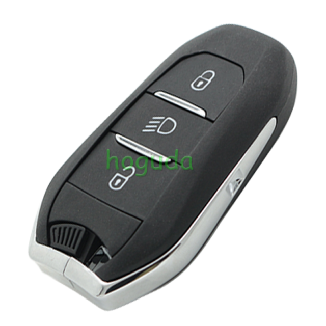 For Peugeot 3 button remote key blank with VA2 blade without logo.Please choose the button.