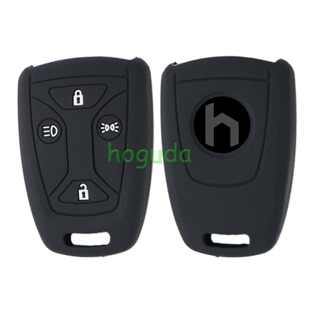 For Scania 4 button silicon case black color