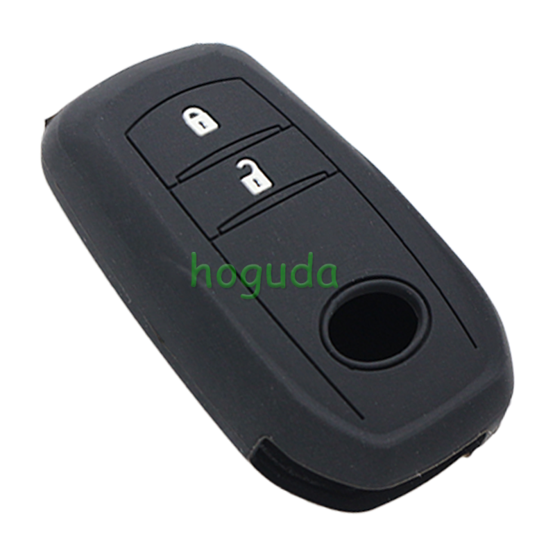 For Toyota 2 button key silicon case black color