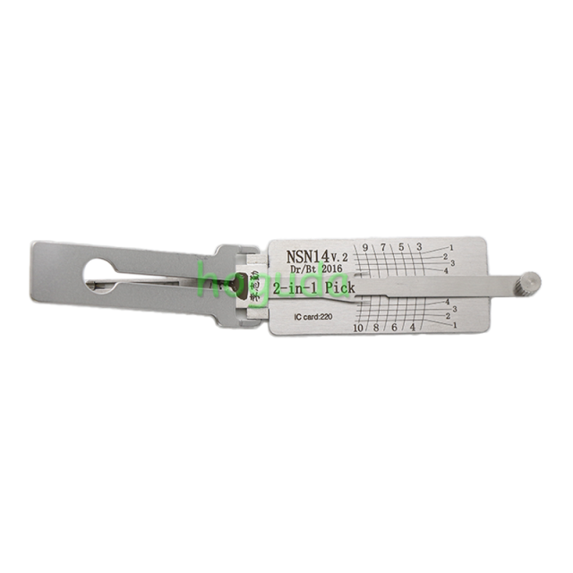 For Original Lishi NSN14  for Nissan and Buick  decoder and lock pick combination tool with best quality