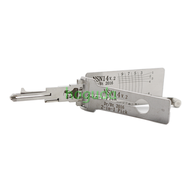 For Original Lishi NSN14  for Nissan and Buick  decoder and lock pick combination tool with best quality