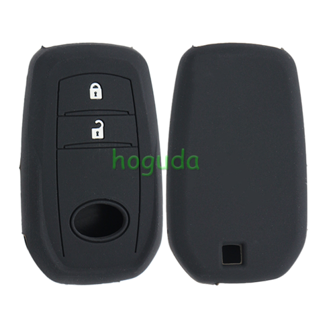 For Toyota 2 button key silicon case black color