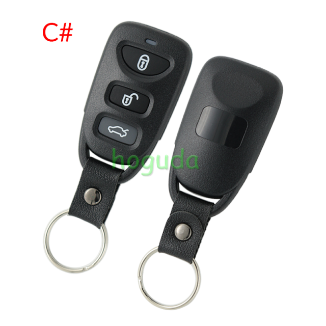 For Hyundai Tucson 2/2+1/3/3+1  Button remote key blank Without Logo