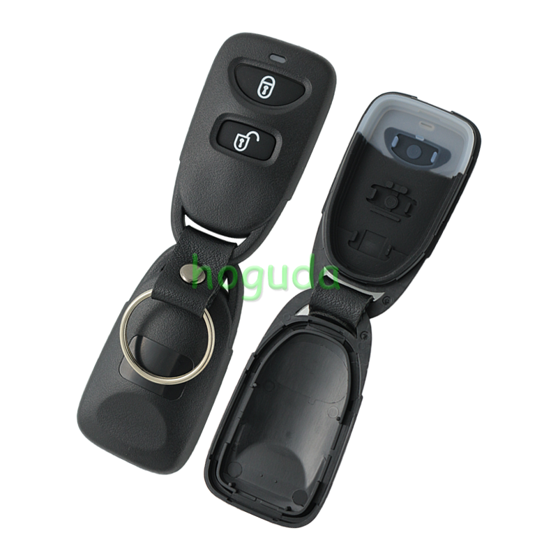 For Hyundai Tucson 2/2+1/3/3+1  Button remote key blank Without Logo