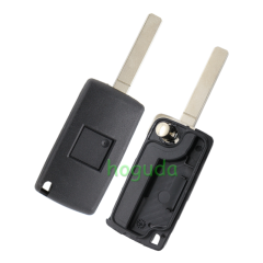 For Peugeot 4 button remote key blank with 307 blade  ( VA2 Blade -4 Button- No battery place )