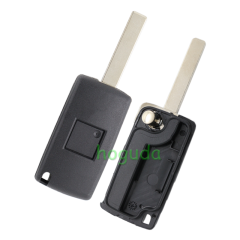 For Peugeot 4 button remote key blank with 407 blade ( HU83 Blade -4 Button- No battery place )