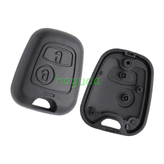 For Peugeot 2 button remote key blank with SX9 blade (without logo)