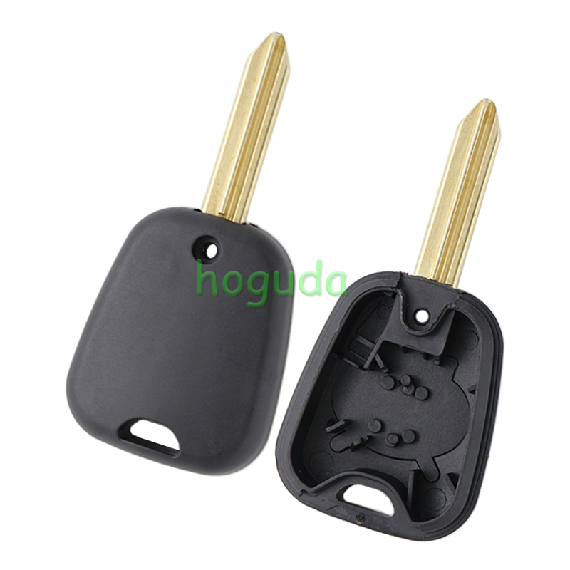 For Peugeot 2 button remote key blank with SX9 blade (without logo)