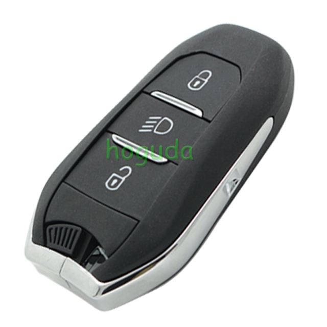 For Peugeot 3 button remote key blank with HU83 blade without logo.Please choose the button.