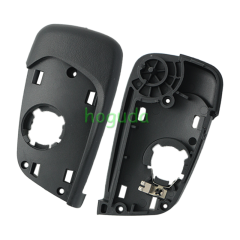 For Peugeot 2 button modified flip remote key blank with VA2 307/HU43/206 Blade -- With battery place used for 0536 model remote control