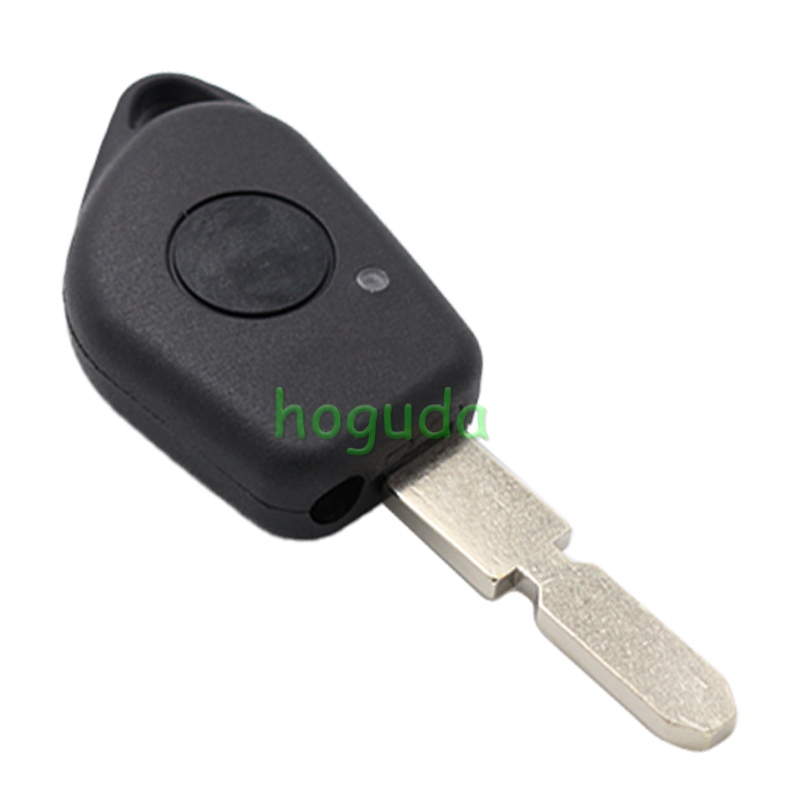 For Peugeot 1 button remote key blank with 406 blade without logo