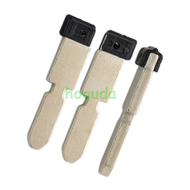 For Peugeot 1 button remote key blank with 406 blade without logo