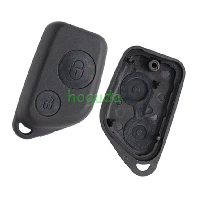 For Peugeot 2 button remote  key blank without Logo (With Battery Place)